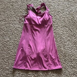 Pink Athletic Sleeveless Dress